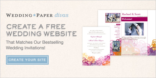 If so head over to Wedding Paper Divas for a free wedding website to go 