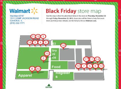 STL Mommy « Walmart Black Friday Store Map