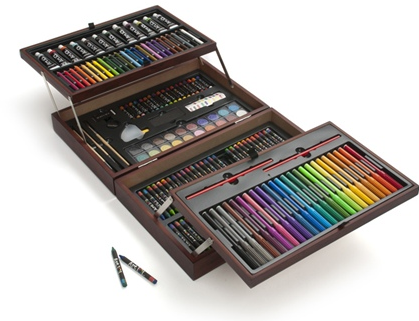 Art set трешбокс. Art Set онлайн. 175 Piece Wooden Art Set.