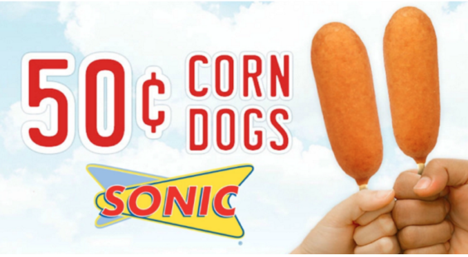 Sonic ~ 50¢ Corn Dogs February 16th - STL Mommy