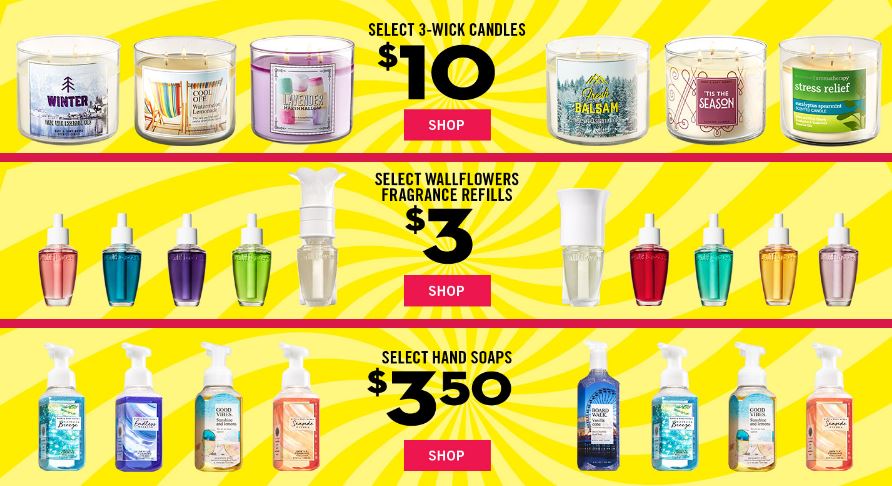 Bath and Body Works Semi-Annual Sale: $10 off of $40 Makes For KILLER Deals  (Hand Soaps $2.71 Each Shipped)
