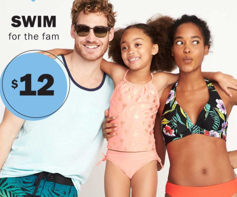 old navy family swim