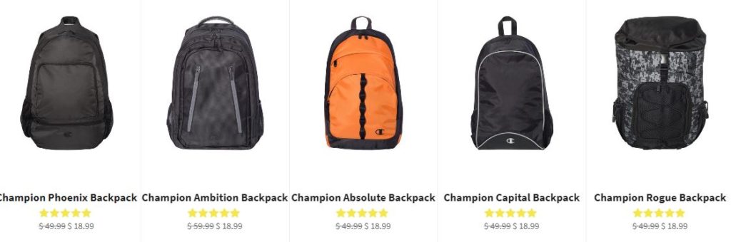 champion capital backpack