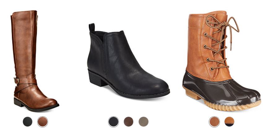 Macy’s ~ Women’s Shoes, Boots & Booties Buy One Get One FREE