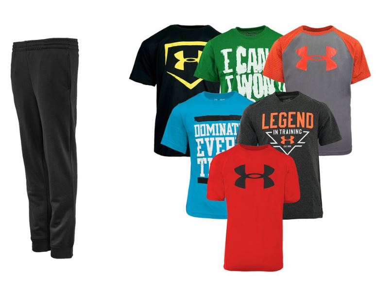 under armour boys tech pants