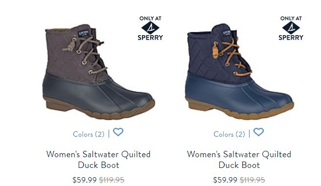 sperry cyber monday deal