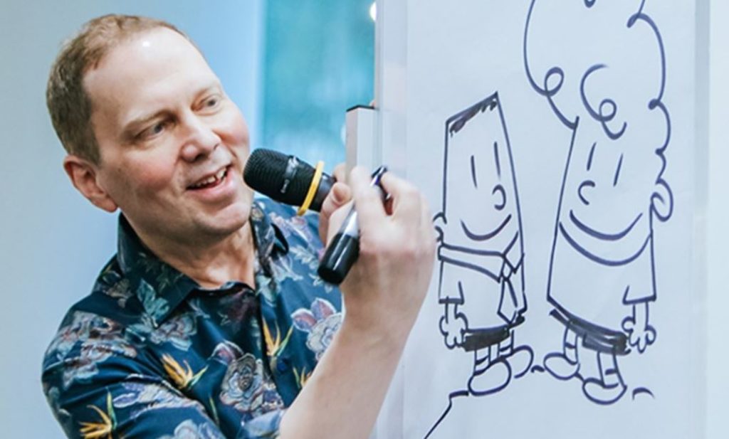 Dav Pilkey Author and Illustrator To Share Weekly Drawing & Reading
