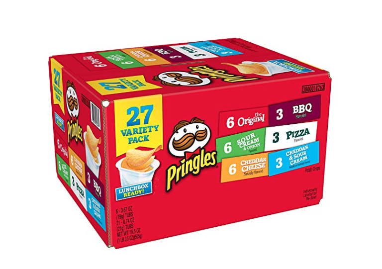 Pringles Snack Stacks 27-Count Variety Pack $8.53 Shipped - STL Mommy