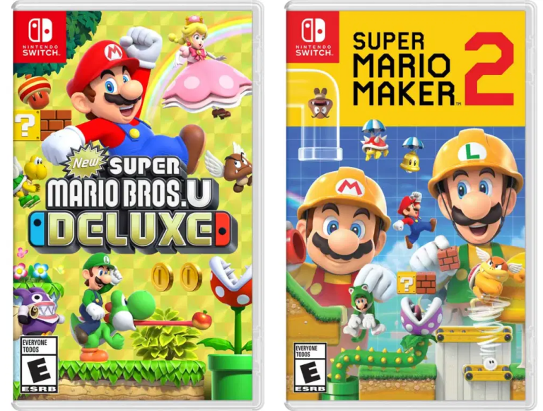 2 Mario Mommy Games Mario Shipped | $39.99 Switch Deluxe STL Bros Maker Nintendo Super & U Super
