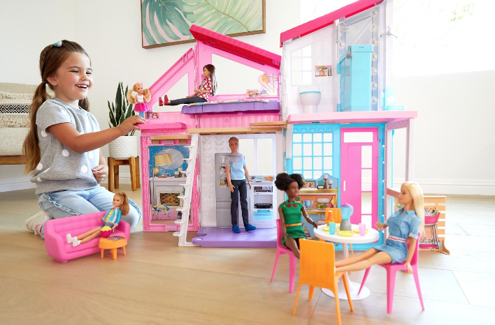 barbie malibu house playset stores