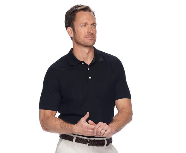 Men's Croft & Barrow® Easy-Care Pique Polo $5.99 (Retail $20) | STL Mommy