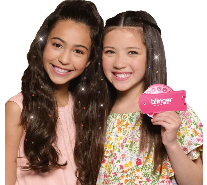 blinger® kids Glam Collection Starter Kit with Styling Tool + 225 Colorful  Gems