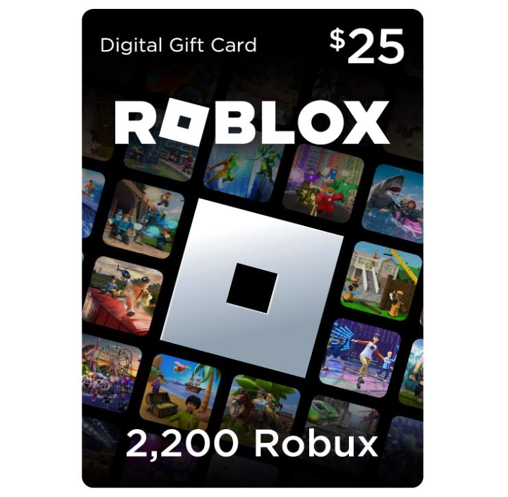 Roblox Santa Robot $25 Gift Card (digital) : Target