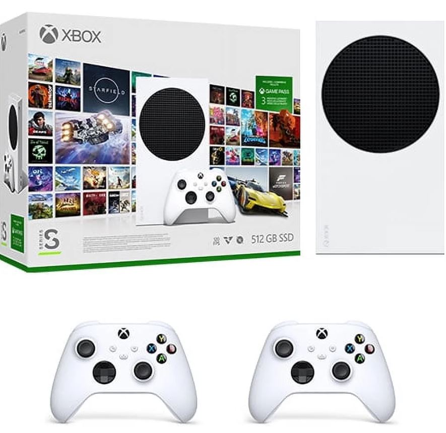 Xbox Series S + Xbox Wireless Controller Robot White + 3 Month